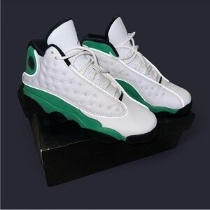 Lucky Green Jordan 13s